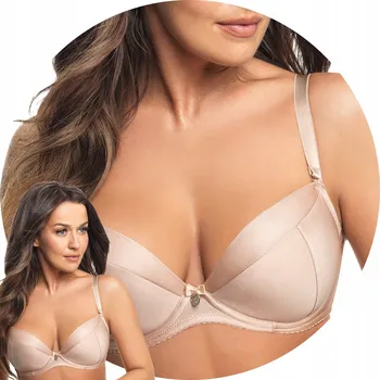 Podprsenka Gorsenia vyztužená podprsenka béžová velikost 85F