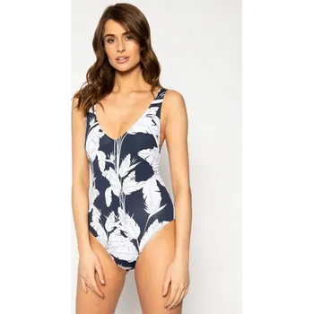 Podprsenka ROXY TMAVĚ MODRÉ MONOKINI SE VZOREM (L)