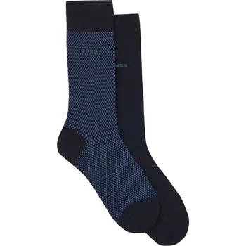 Pánské ponožky Ponožky Boss 50487872 navy, 2pack velikost 39-42