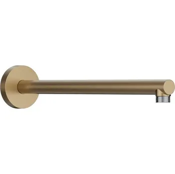 Tyč na sprchový závěs Hansgrohe Sprchové rameno 39 cm, kartáčovaný bronz 24357140