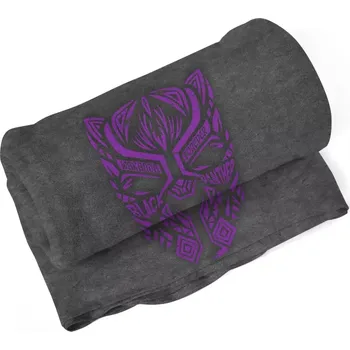 deka Sablio Deka BLACK PANTHER wakanda forever Fialový - 150x120 cm