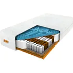 Wilsondo Taštičková pružinová matrace s kokosem Lion 180x200 - potah Gold