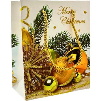 Dárková taška Vánoční dárková taška 14×17 cm 11277.04