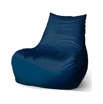 Sedací pytel Dětský sedací vak Bean Námořní modrá: 60 x 70 x 70 cm (cs, Sablio)