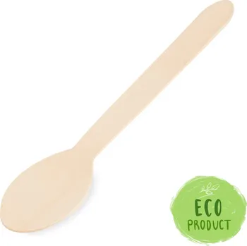 Jednorázové nádobí Lyžica (drevo FSC 100%) 16cm [10 ks] 598148