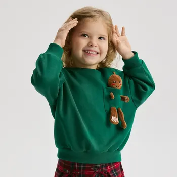 Dívčí mikina Reserved - Mikina s 3D aplikací - zelená - 590GT-77X - 590GT-77X-104