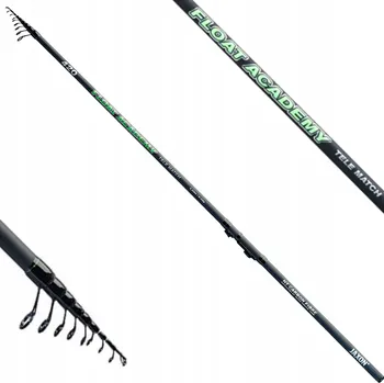 Rybářský prut Teleskopický prut Mikado Ultraviolet II Tele Match 390, 1-20 g, 113 cm - 390 cm