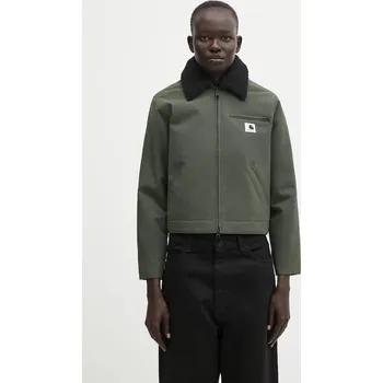 Bunda Carhartt WIP W' Newkirk Jacket zelená barva, přechodná, I035699.3CWXX, L, 78X