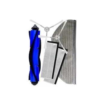 Sada příslušenství pro robotický vysavač HEPA filtry a kartáče k vysavači TEFAL RG7975WH X-Plorer S95 sada a mop 6ks