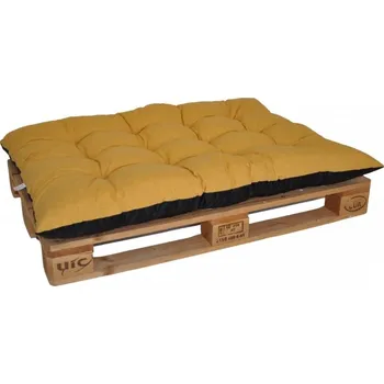 Podsedák Axin Trading s.r.o. Paletový sedák / zahradní matrace žlutý melír