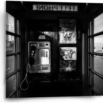 Obraz Sablio Obraz Telefonní budka - 50x50 cm