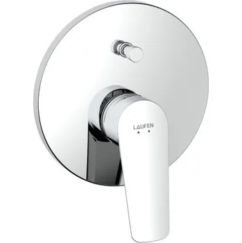 Vodovodní baterie Laufen Uma-E Vanová podomítková baterie s přepínačem, chrom HF506879100000