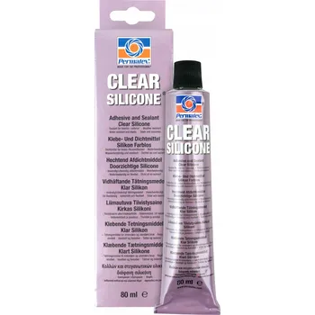 Tmel Permatex Silikonový tmel RTV, transparentní (průhledný)