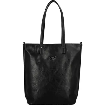 Kabelka Stylová dámská koženková kabelka na rameno Indira, černá