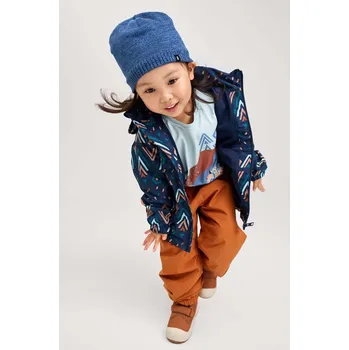 Čepice Dětská bavlněná čepice Reima Latvusto 5300285A.9BYH modrá 95X, vel. 52/54