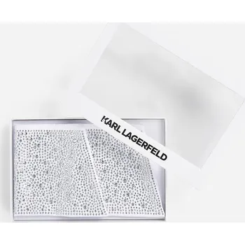 Dámská mikina Ozdobné manžety Karl Lagerfeld A1W33051 bílá 00X, vel. M/L