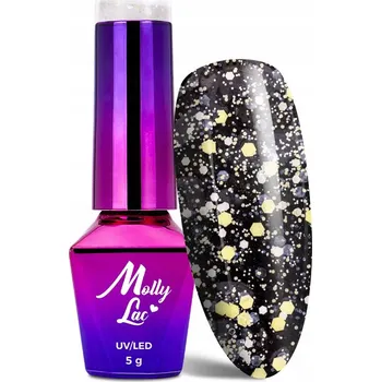 Přípravek na nehty Hybridní lak top Molly Lac 5 ml