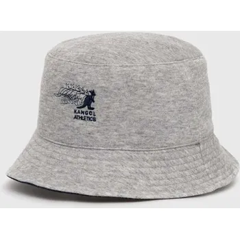 Klobouk Oboustranný klobouk Kangol šedá barva K5359.LG051 09X, vel. L