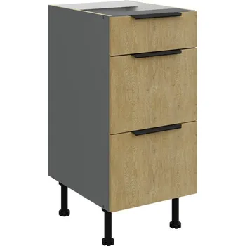 Stolarz-Lempert Kuchyňská skříňka Cremona/ANT - dolní 40 D 3S šuplíková PREMIUM BOX