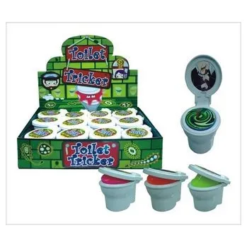 Modelovací hmota Prdící hmota v toaletě, display 12 ks