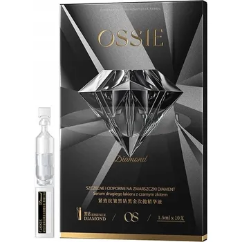 Pleťové sérum Sérum OSSIE Diamond ampulky proti vráskám s černým zlatem 10×1,5 ml