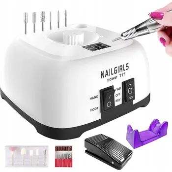 ELEKTRICKÁ BRUSKA NA NEHTY S ERGONOMICKOU RUKOJEŤÍ A LCD DISPLEJEM