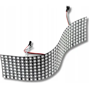 LED osvětlení Flexibilní LED matice 8x32 RGB WS2812B
