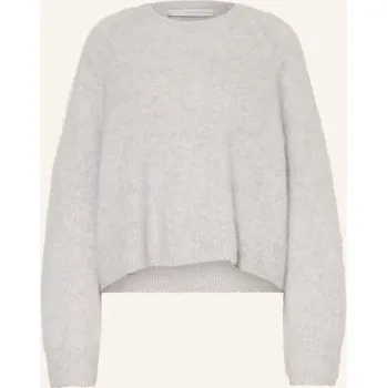 Dámský svetr Herzen's Angelegenheit Dámský Kašmírový Svetr, světle šedá, 42