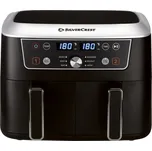 SILVERCREST® Dvouzónová horkovzdušná fritéza SHFDD 2600 B2, 8,7 l