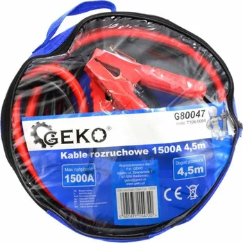 Startovací kabel GEKO G80047 STARTovací KABELY 1500A 4,5m