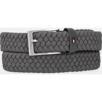 Opasek Pásek Tommy Hilfiger pánský, šedá barva, AM0AM13570 90X, vel. 95