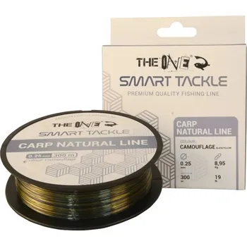 Rybářský vlasec Vlasec The One Carp Natural Line Camouflage 300m - 0,35 mm