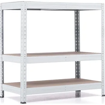 regál Policový regál Trestles RH 1000x900x400, nosnost 1050 kg, 3 police Barva: bílá