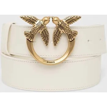 Opasek Kožený pásek Pinko 100120.A0F1 bílá 00X, vel. M
