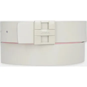 Opasek Oboustranný kožený pásek HUGO Zita-tonal_Sr35 50548472 béžová 12X, vel. 85