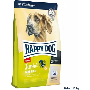 Krmivo pro psa Happy Dog Junior Giant Lamb & Rice 15 kg