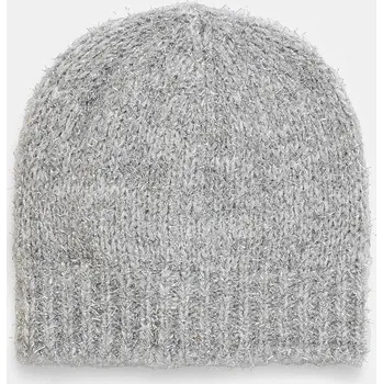 Čepice Dětská čepice s příměsí vlny United Colors of Benetton 116GCA013.G.Seasonal šedá 09X, vel. 56