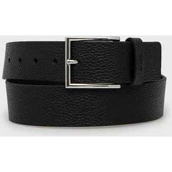 Módní doplněk Kožený pásek HUGO Giaspo-Gr_Sz40 50471562 černá 99X, vel. 95