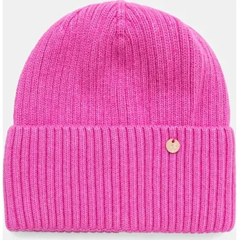 Čepice Dětská čepice s příměsí vlny Jamiks ESTRELLA ESTRELLA.NAK.gl.JZH460 růžová 42X, vel. 52