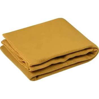 deka Deka CARLTON 125x150 cm hořčicová fleecová měkká teplá na postel pohovku
