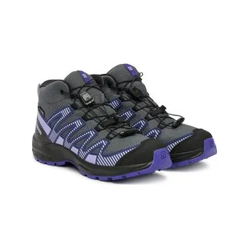Pánská treková obuv Trekingová obuv Salomon Xa Pro V8 Mid Waterproof L47857300 Šedá 29