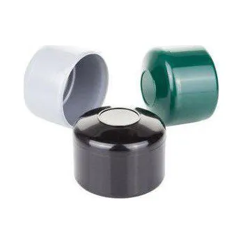 Plotový sloupek Čepička na sloupek průměr 42 mm, plastová, černá