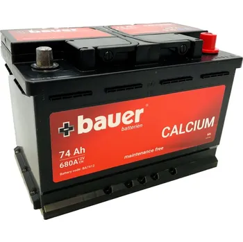 Autobaterie Akumulátor BAUER 12V/74Ah/680A