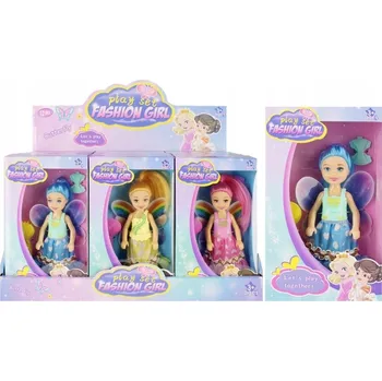 Panenka 15 cm Panenka víla s doplňky MEGA CREATIVE 524396