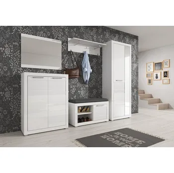 Předsíňová stěna (předsíň) Polaris (Polina) - Moderní předsíňová stěna sektorová