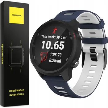 Řemínek na hodinky Řemínek Spacecase pro Samsung, modrý