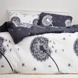 Krepové povlečení Pampelišky oboustranné Zapínání: knoflík, Velikost polštáře: 70x90, Velikost přikrývky: 140x240