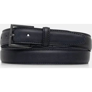 Módní doplněk Kožený pásek Tommy Hilfiger AM0AM13379 námořnická modř 59X, vel. 90