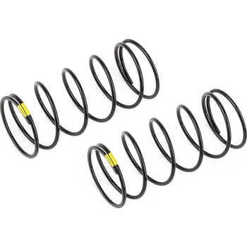 RC náhradní díl Associated Pružiny přední olejových tlumičů 13mm, žluté, 3.8lb/in, L44, 6.5T, 1.2D