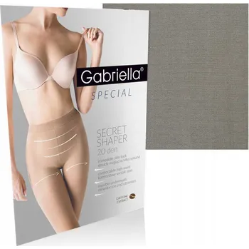 Dámské oblečení Punčocháče hladké Gabriella 20 DEN hnědé Mocca velikost M